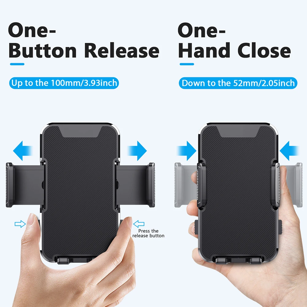 

Автомобильный держатель для телефона с гравитационной присоской, выдвижной держатель для сотового телефона 360° ° Вращающийся кронштейн для телефона на лобовом стекле для грузовиков, автофургонов