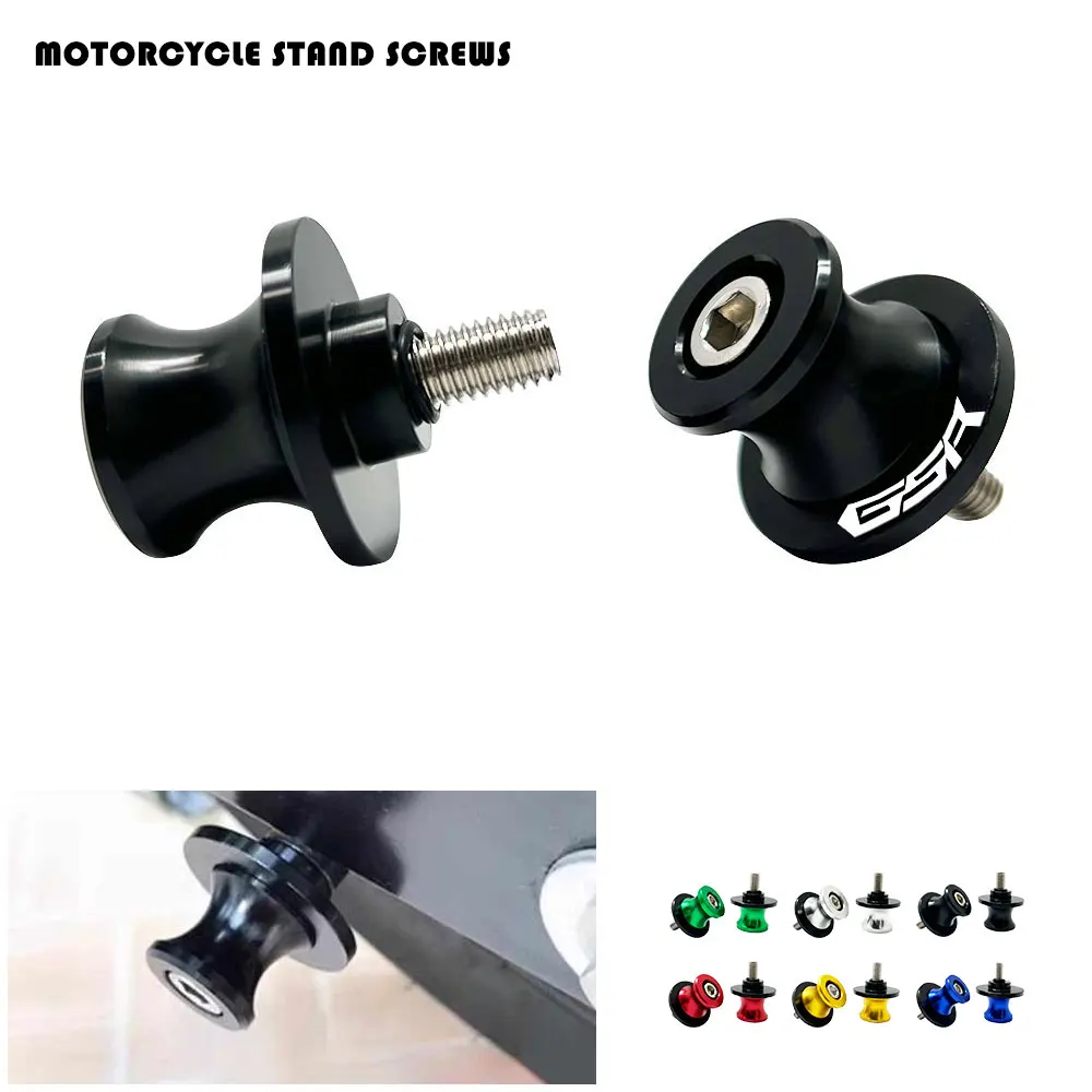 

Fit For Suzuki GSR400 GSR600 GSR750 Motorcycle Accessories Swingarm Slider Spools 8MM Swing arm Stand Screws