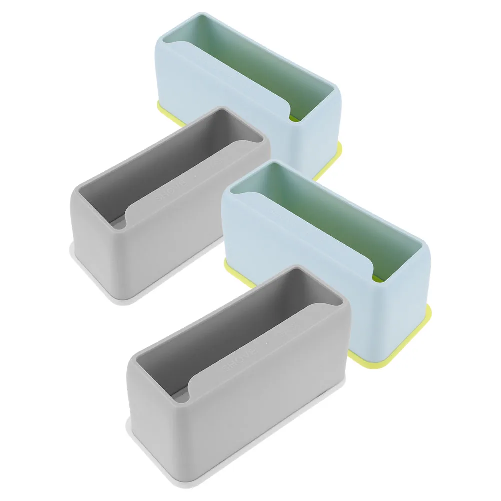 

4Pcs Cat Litter Scoop Organizer Sturdy Plastic Simple Structure Blends with Litter Station Scoop Holders for Home