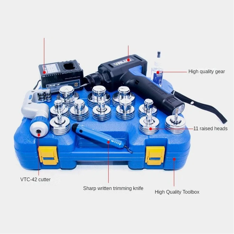 

Lithium Battery Tube Expander VEE-2 Copper Tube Expander / Fully Automatic Electric Expander