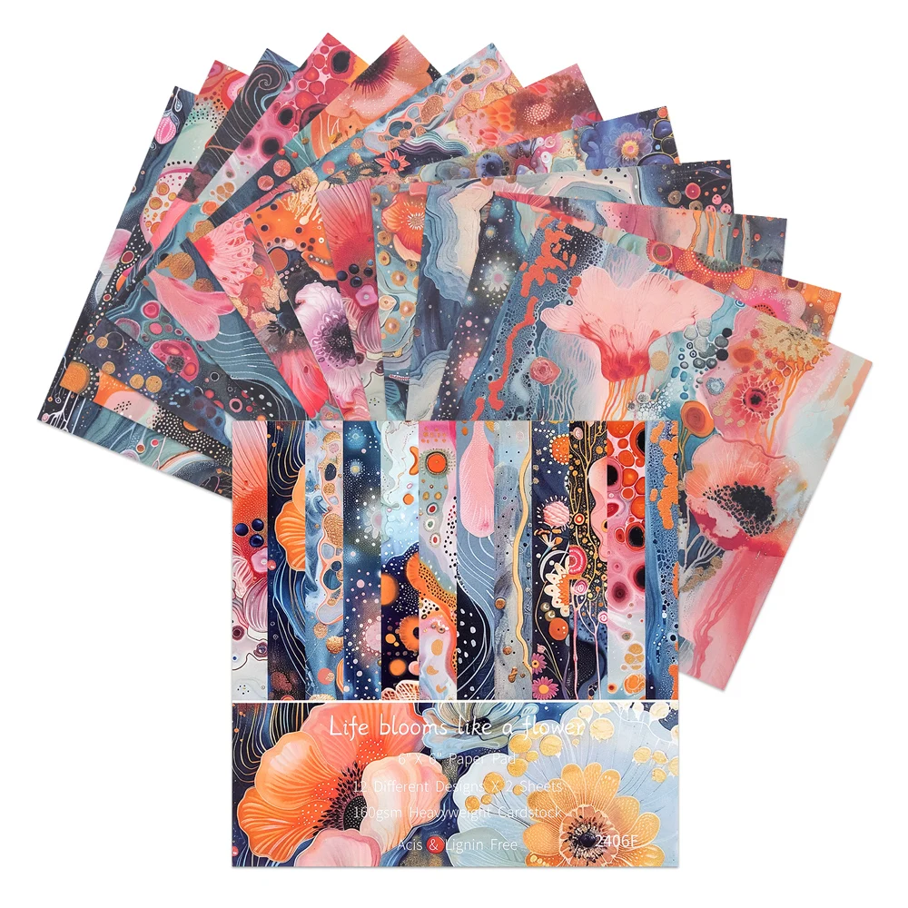 

12 листов 6 "X 6" рождественская открытка, бумага для скрапбукинга, упаковка бумаги с рисунком, сделай сам, фоновая бумага для рукоделия, односторонняя