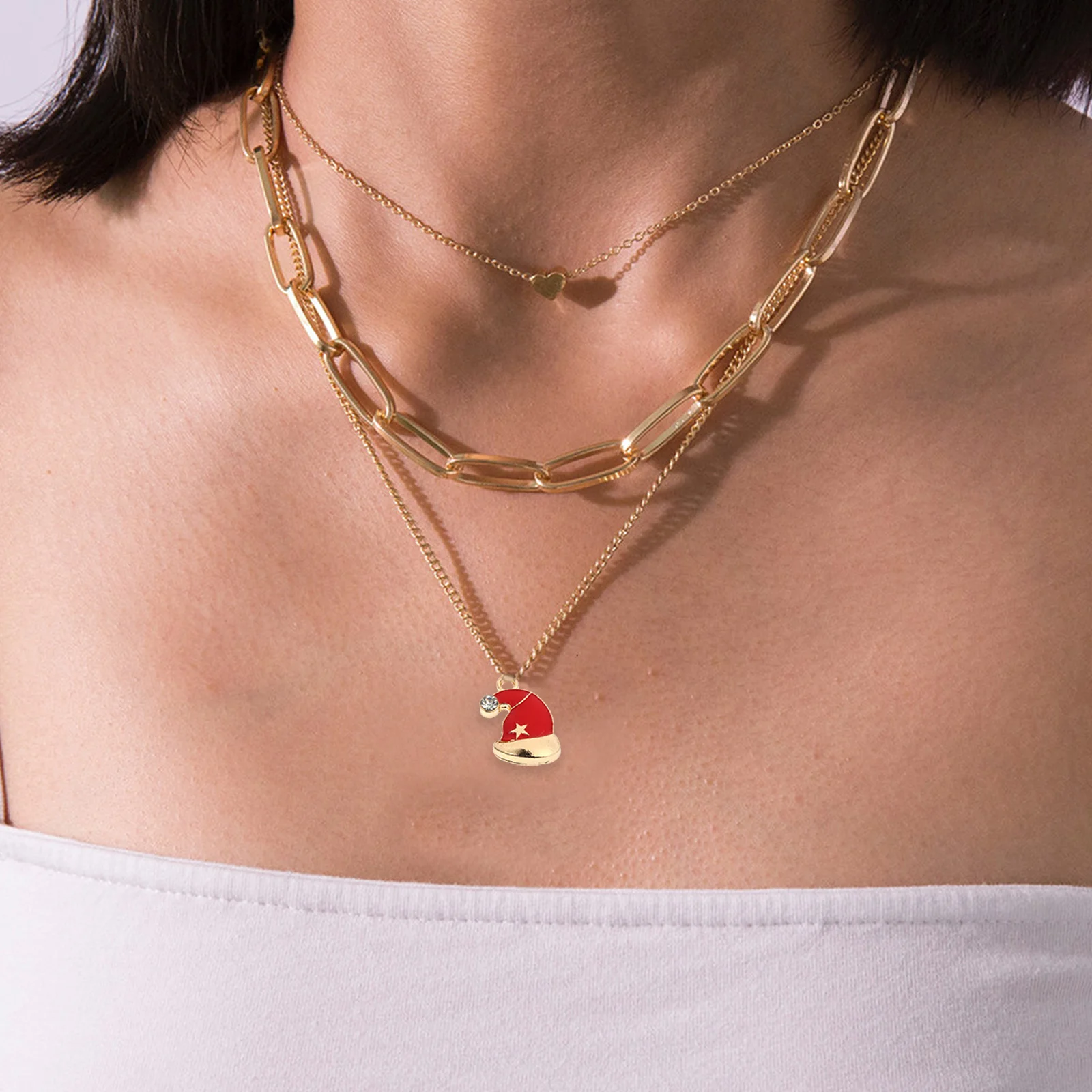 

17 Pcs Metal Charms DIY Pendant Alloy Jewelry Ornament Accessories Pendants Christmas Supplies