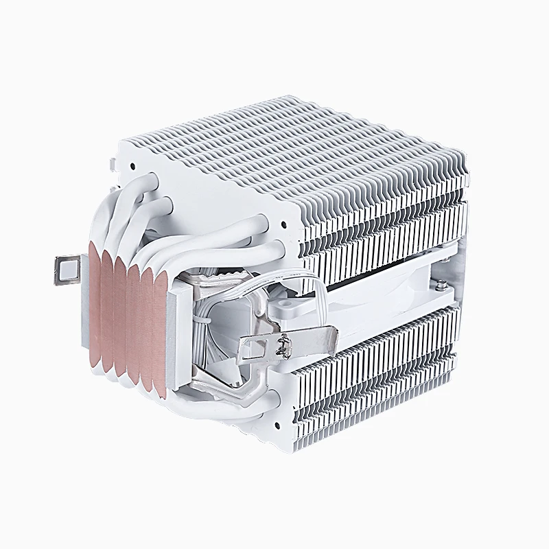 Air-cooled Radiator LGA2011 x79 x99 AM3 AM4 AM5 AMD 6 Heat Pipe Twin Towers CPU Cooler Fan Installing Intel 115x 1200 1700 1366