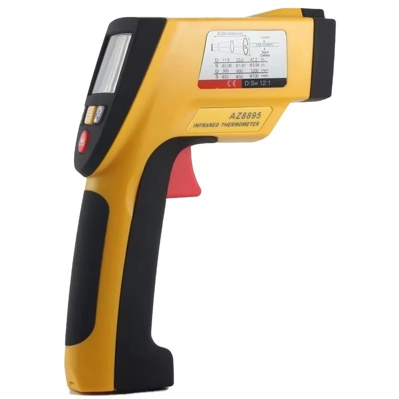AZ8895 Handheld Non‑Contact Infrared Temperature Gun Digital Thermometer For Multi‑scene Temperature Inspection Measuring Device