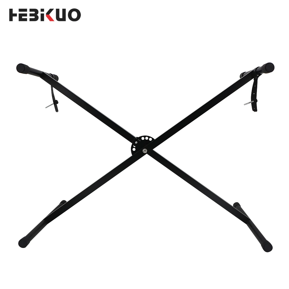 HEBIKUO Q-1X keyboard music stand 54/61keys adjustable large single X piano keyboard stand