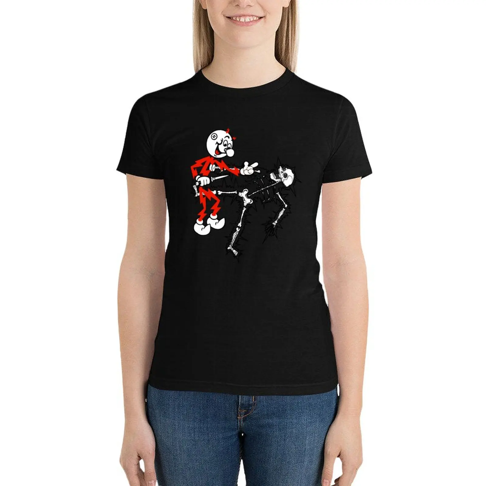 Reddy Kilowatt danger T-Shirt shirts graphic tees Aesthetic clothing oversized tees tight shirts for Women