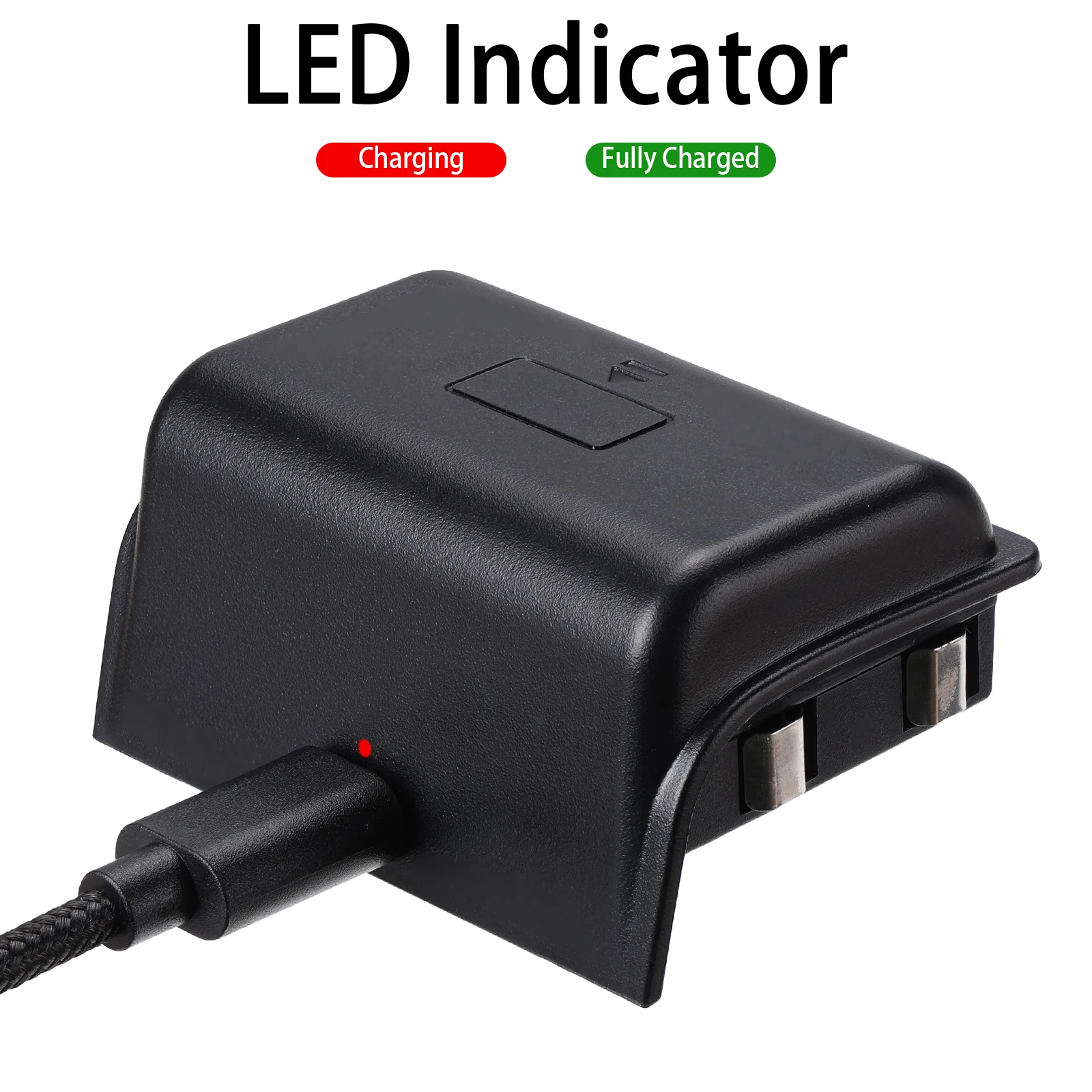 DOBE TYX-0633 1200mAh  Rechargeable Battery Pack for Xbox Series S X Wireless Batteries Charging Cable