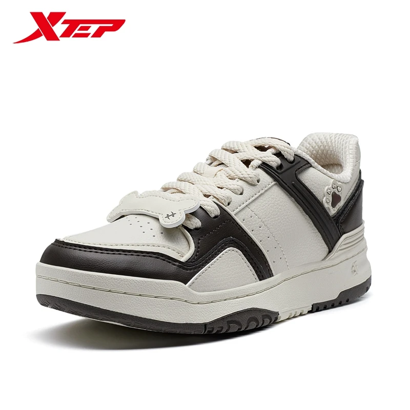 Xtep Sports Shoes For Women 2024 Autumn Fashion Comfortable Casual Shoes Durability Cushion Leisure Outdoor Shoes 976318330010