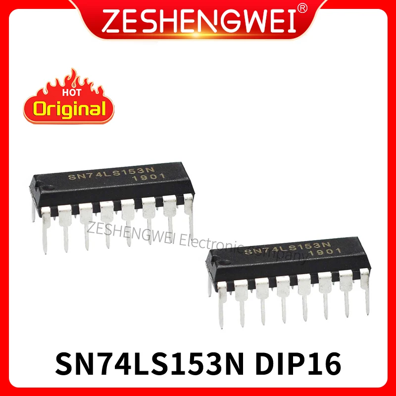 

10PCS SN74LS153N SN74LS153 74LS153 DIP-16 In Stock IC