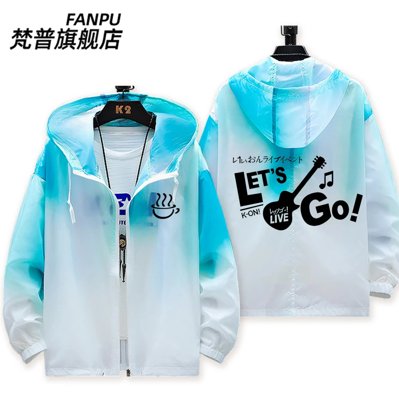K-ON Yui Hirasawa Mio Akiyama Anime Long Sleeve Jacket Unisex Coat