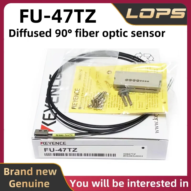 FU-47TZ KEYENCE Diffused 90° fiber optic sensor, welcome to consult