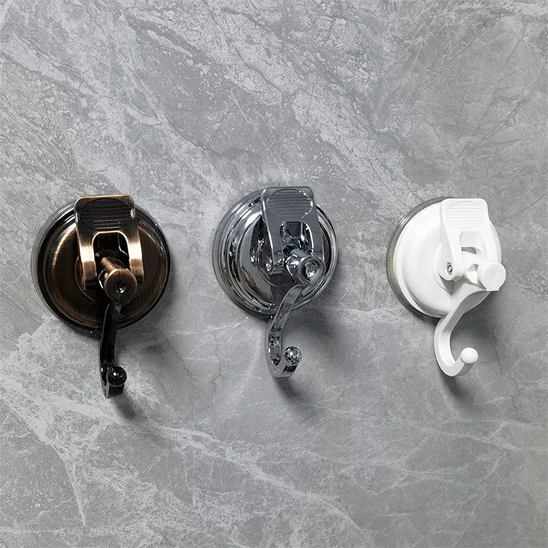 

Suction Cup Hooks Strong Wall Sucker Vacuum Non-punching Traceless Hooks High Quality Kitchen Bathroom Wall Hook ABS