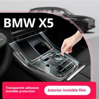 For BMW X5 2025 - Anti-Scratch TPU Screen Protector | Complete Interior Film Kit for iDrive Touchscreen & Dashboard