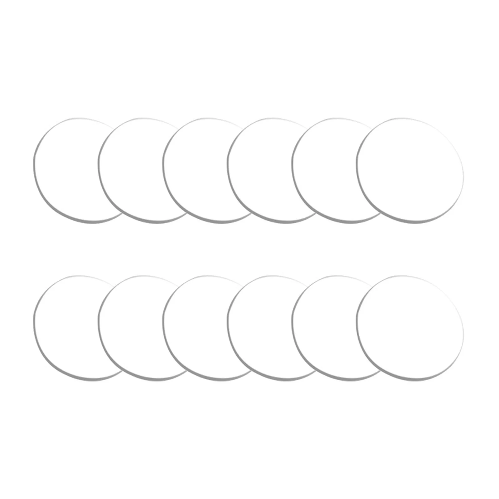 12 قطعة مصدات مطاطية شفافة شفط كأس غسالات الزجاج الجدول العلوي مصدات المضادة للانزلاق طاولة زجاجية غسالة المضادة للانزلاق فاصل #3