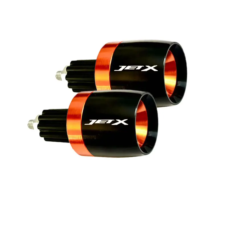 ل SYM JET X 150 125 JETX150 JETX125 2023-2025 دراجة نارية مقود ينتهي التوصيل القبضات المقود التوصيل قبعات