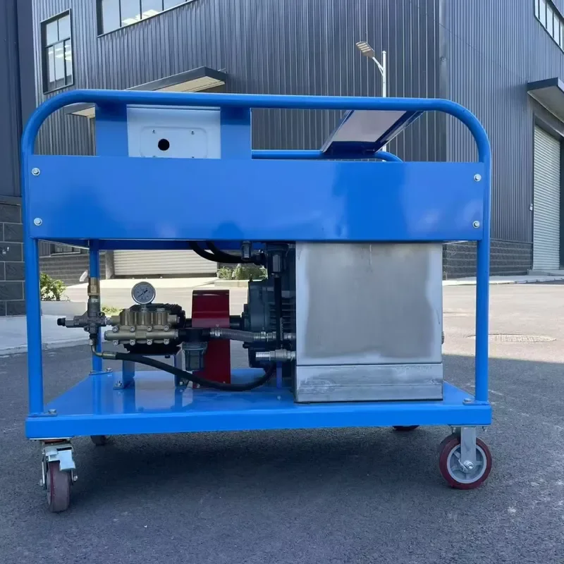 for Heavy Duty 500 Bar 23LPM High Pressure Cleaning Equipment Hydraulic Jet Sandblasting Cleaner