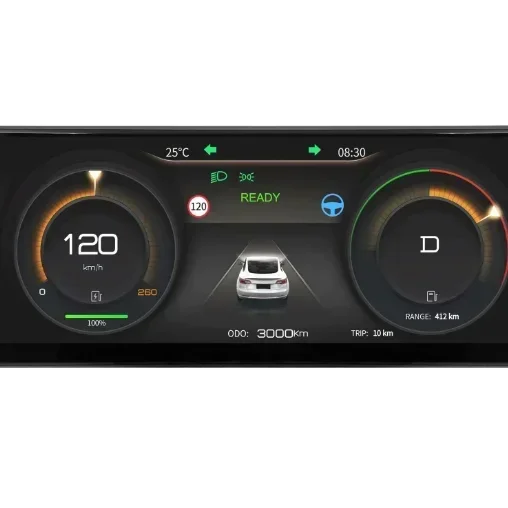 Suitable for Tesla Tesla model 3 model Y LCD instrument panel modification support carplay