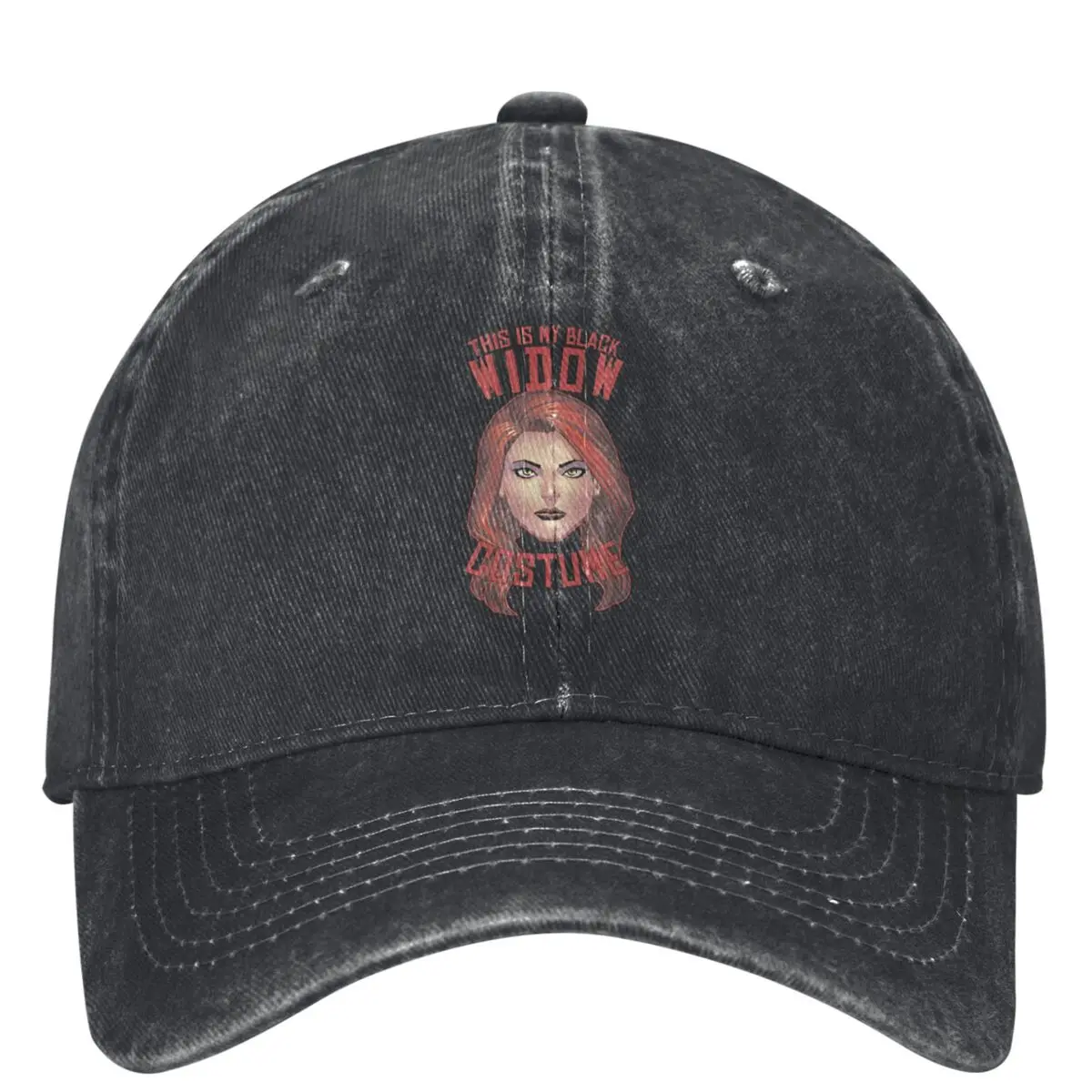 Halloween My Black Widow Casual Baseball Cap Summer Trucker Hat Sun Visor Kpop Rock Hats Unisex-Teens Vintage Baseball Caps