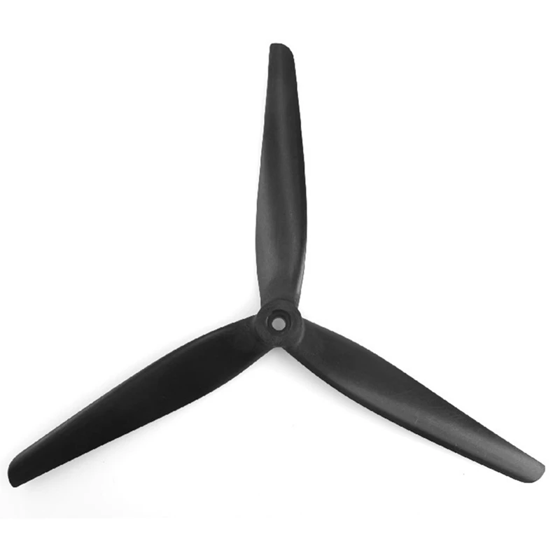 1Pairs 9X4X3 Propeller 9Inch 3 Blades CCW+CW Propeller X8 Paddle Black Propeller For FPV Drone