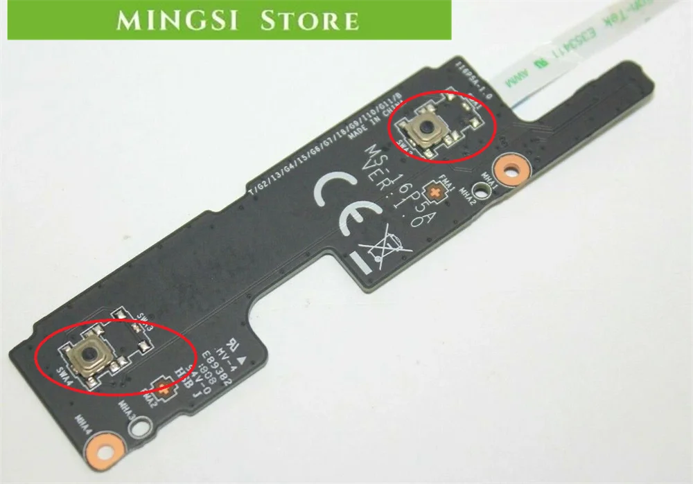 FOR MSI GE63 Touchpad Clicker Button Board w Cable MS-16P5A