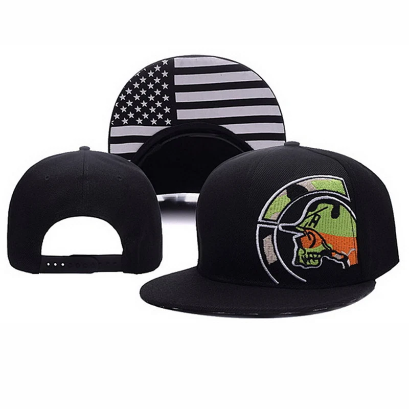 Metal Mulisha Men Women Baseball Cap Skull Embroidery Outdoor Sport Snapback Hip Hop Sun Visor Fashion Unisex Flat brim Hat H001