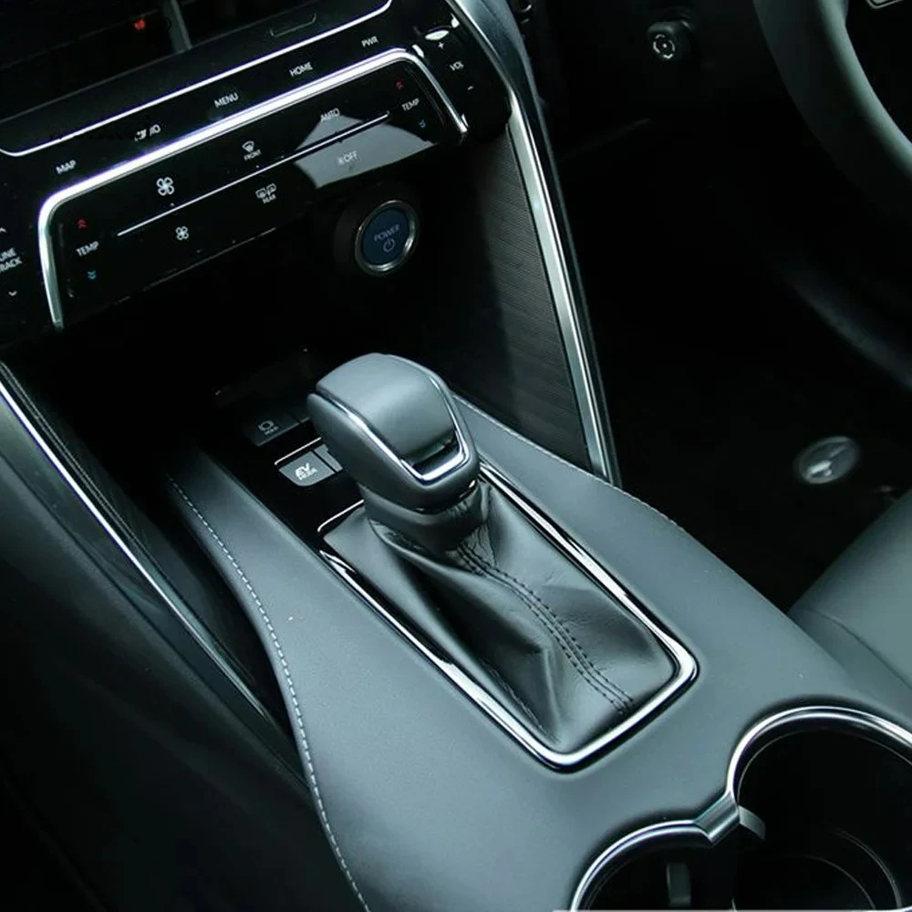 For 2020-2024 Toyota Harrier Venza Gear Shift Panel Frame Cover Interior Accessories