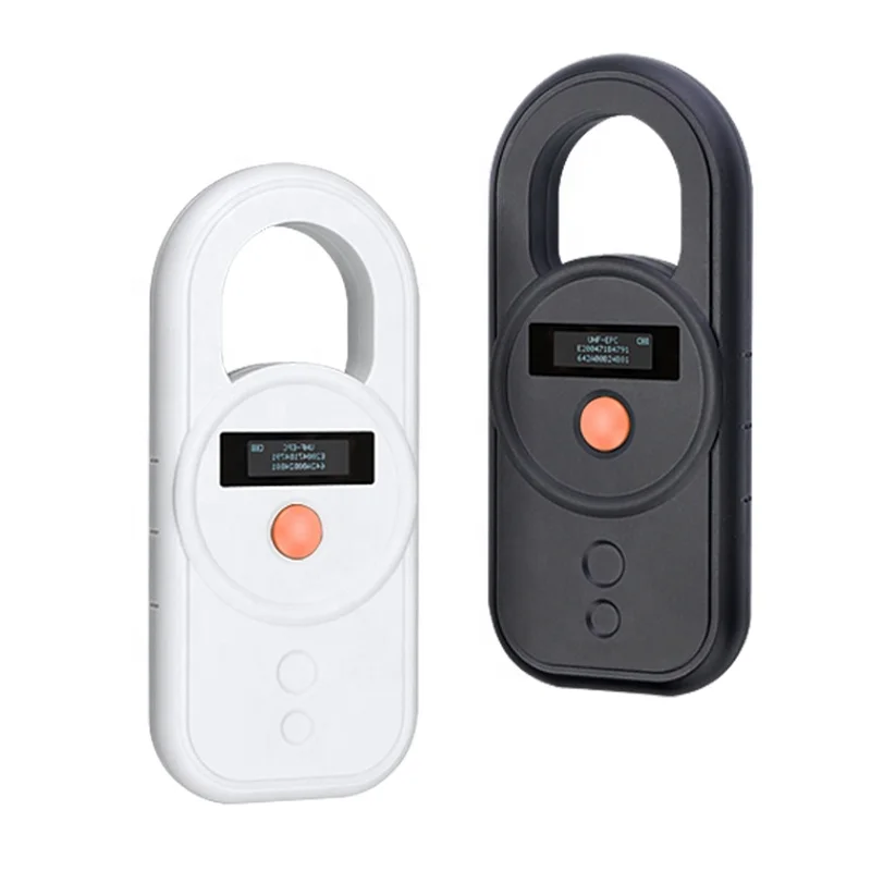 

WYUAN Handheld UHF RFID Card Reader 860-960mhz Portable Bluetooth Wireless Scanner Virtual Keyboard Output with Display Screen