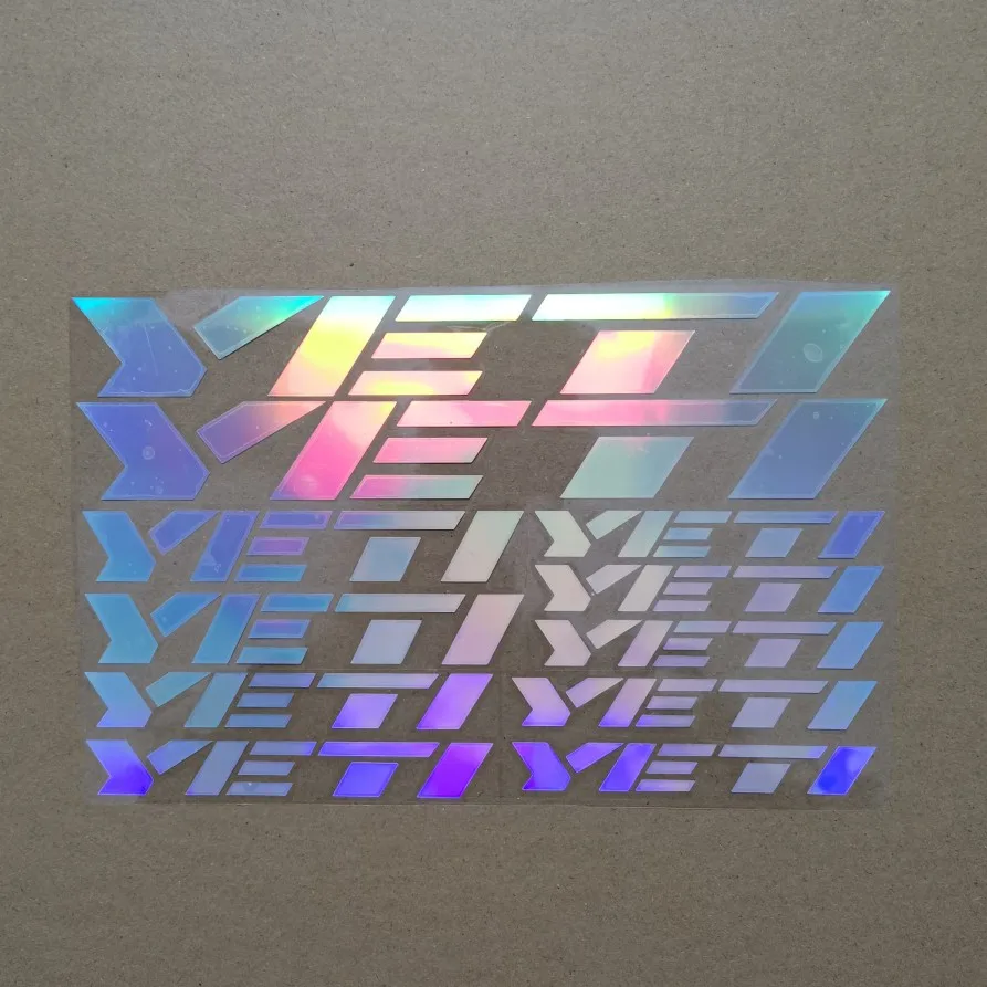 

Bicycle frame YE decorative personalized stickers, high-quality waterproof stickers for bicycle body