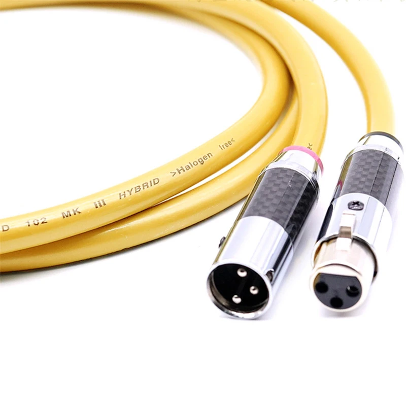 Van Den Hul D102 MKIII Lai XLR Cân Bằng Cáp Mạ Bạc Âm Thanh HiFi Liên Thông Đường