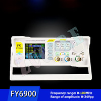 100MHz Function Signal Generator DDS Dual-channel Function Signal/Arbitrary Waveform Generator Pulse Signal Source FY6900
