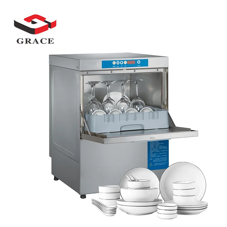 Professional Restaurant Hotel Countertop Glass and Dish Washer Commercial machine automatic washing industrial Dishwasher