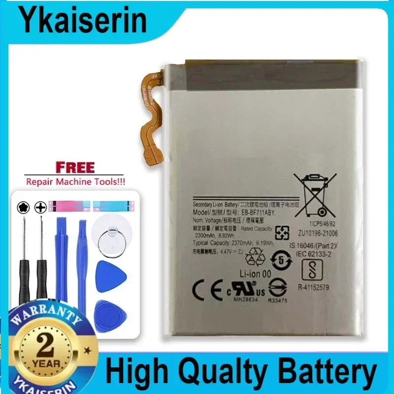 Ykaiserin 903mah/2370mah סוללה EB-BF712ABY EB-BF711ABY עבור גלקסיה Samsung z flip 3 לאפ 5 גרם f7110 SM-F711B סוללות טלפון