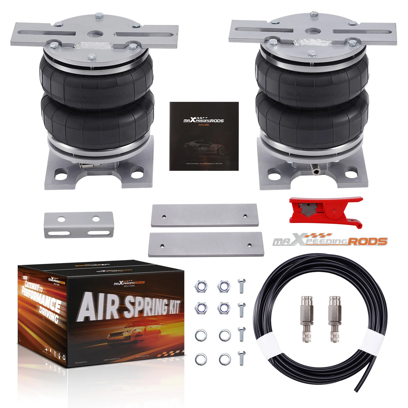 Rear Air Sping Bag Suspension Kit for Great Wall Cannon ute 2020 2021 2022 2023 Air Load Assist Suspension Kit