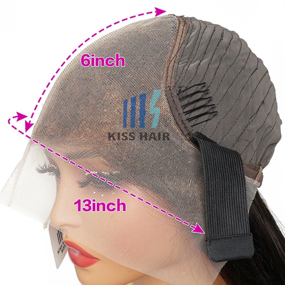 13*6 الدانتيل الباروكات الأمامية 300% عالية الكثافة مزدوجة تعادل الفيتنامية خصلات الشعر المستعار الإنسان حريري مستقيم 13x6 الجبهة الدانتيل الباروكات نهايات سميكة