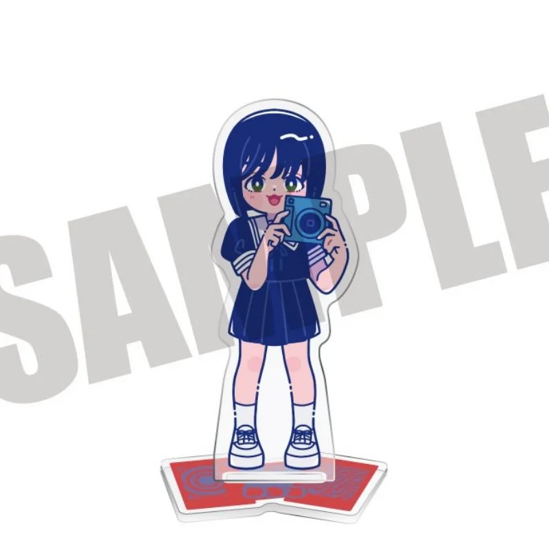 Anime Utsuranain Desu Makoto Kurogiri Michiru Tachibana Q-Style Acrylic Stand Model Plate Keychains Desktop Ornament