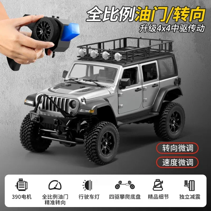 1:12 Climbing Car Mn128 Full Scale Model Remote Control Car Adult Professional 2.4g 4wd Climbing Buggy Children Rc Toy Car Gift