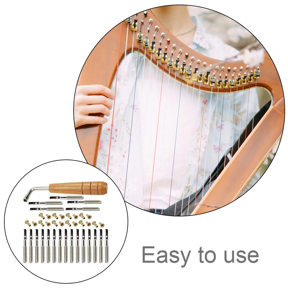 مجموعة واحدة من ملحقات القيثارة الاحترافية من مادة الدرجة العالية، أداة ضبط آمنة تدوم طويلاً، أدوات ضبط الركود