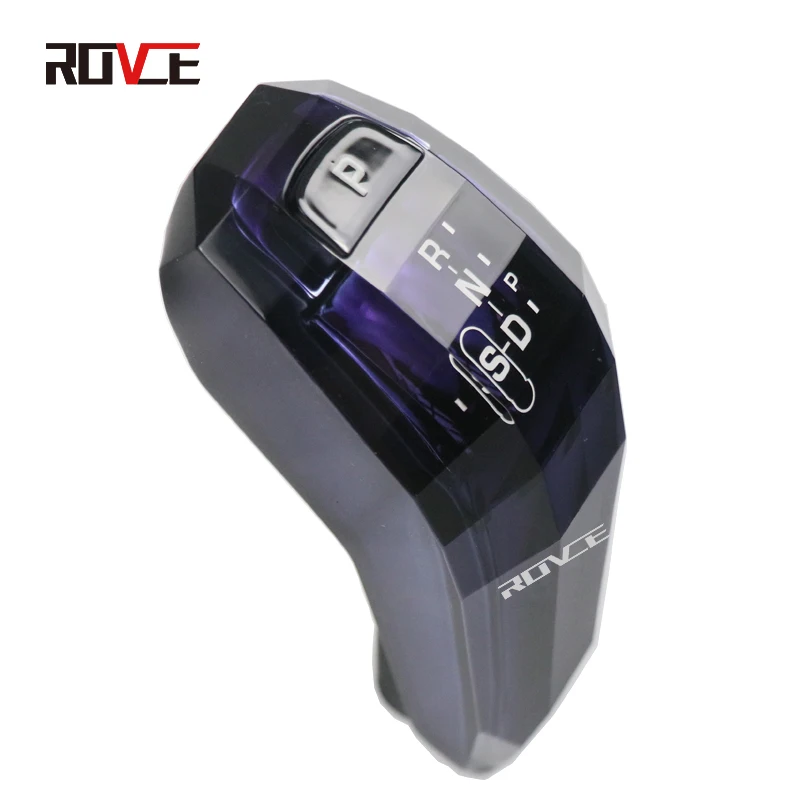 ROVCE Gear Shift Knob Shifter Lever for Land Rover Range Rover Sport Evoque Discovery 2014-2022 Car Accessories