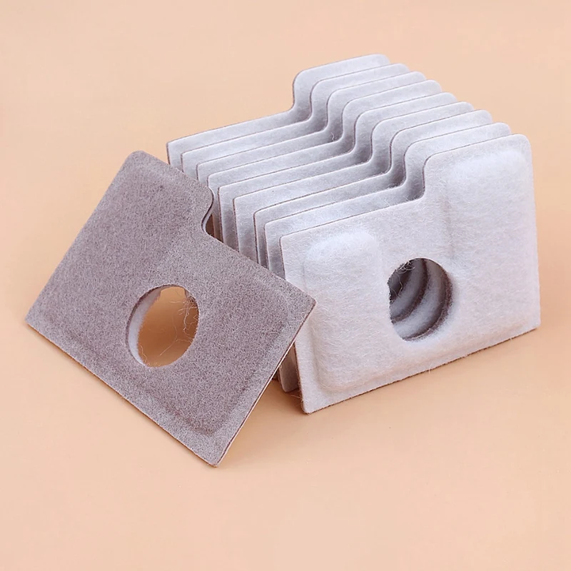 Y50A 100 Pcs Air Filter for MS180 MS170 Chainsaw, Replacement Parts 11301240800, Double Layer Plastic Air Filter