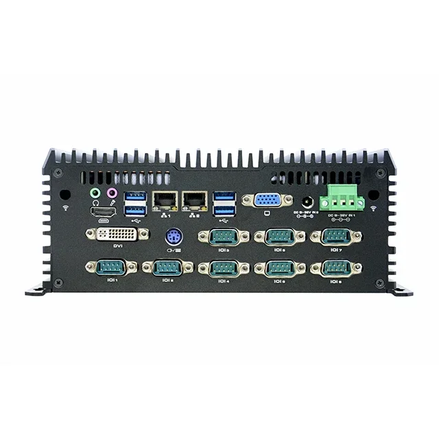 Hua Wei intelligent industrial computer microcomputer industrial control host mini embedded industrial computer double gigabit m