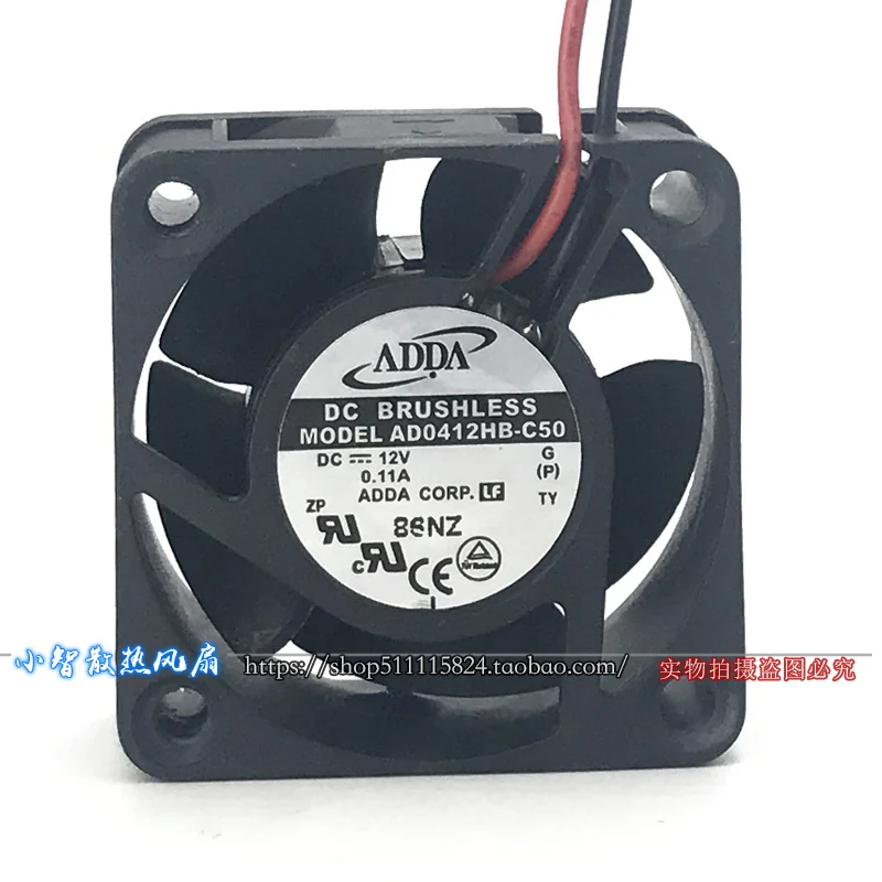 ORIGINAL AD0412HB-C50 12V 0.11A 4020 40*40*20mm KIPAS PENDINGIN BARU RADIATOR