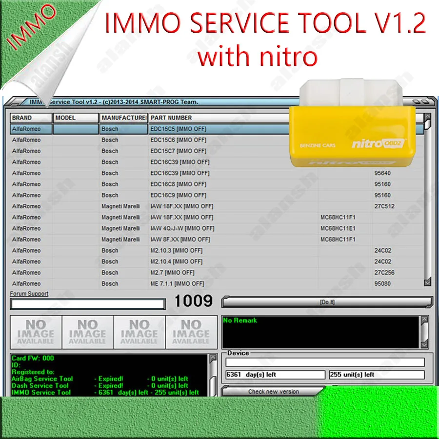 

2023 Edc 16 IMMO SERVICE TOOL V1.2 PIN Code and Immo Off Works Don't Need Registration + Nitro