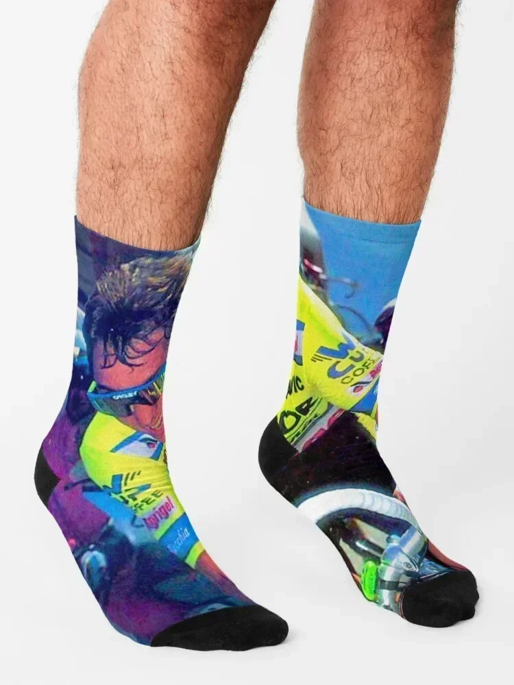 جوارب جريج ليموند 1989 شتوية دافئة لتسلق عيد الميلاد جوارب كروسفيت للرجال والنساء