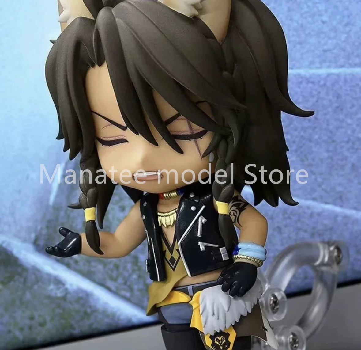 Aniplex оригинальная Nendoroid Twisted Wonderland NO.1526 Leona Kingscholar ПВХ фигурка аниме модель игрушки коллекция кукла подарок