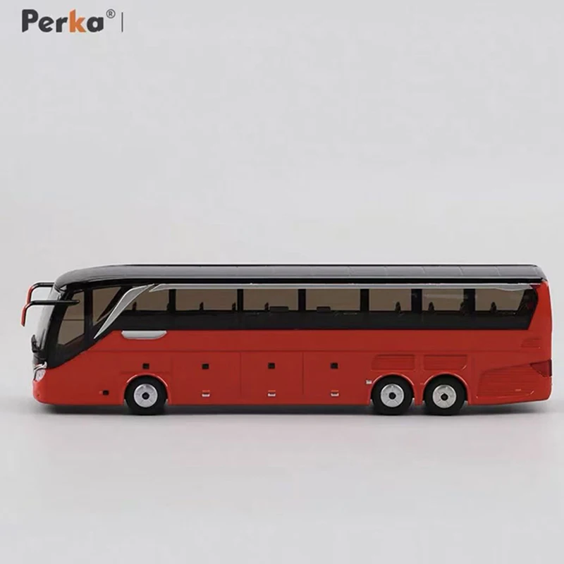 Perka 1:64 スケール DD6121 シリーズ/セトラバス合金シミュレーションカーモデル静的コレクション装飾ホリデーおもちゃお土産ギフト