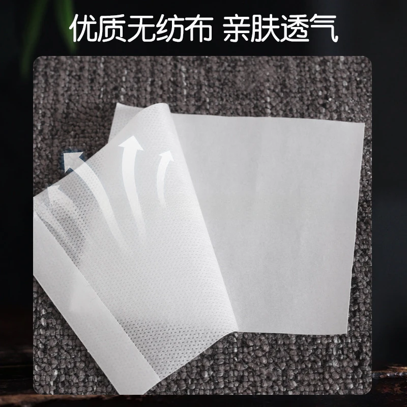 Bamboo Charcoal Mugwort Bamboo Foot Patch Multifunctional Body Health Adhesive Herbal Formula Stress Relief Feet Pads - Image 4