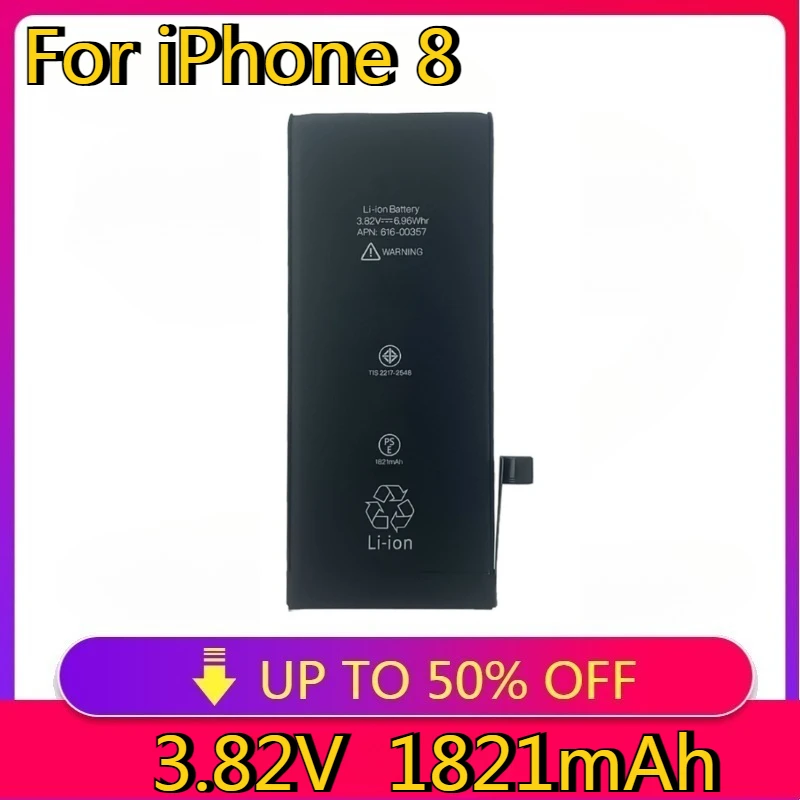 

New High Quality Replaceable High Capacity Replacement Battery for IPhone 8 IPhone 8G Replacement Battery