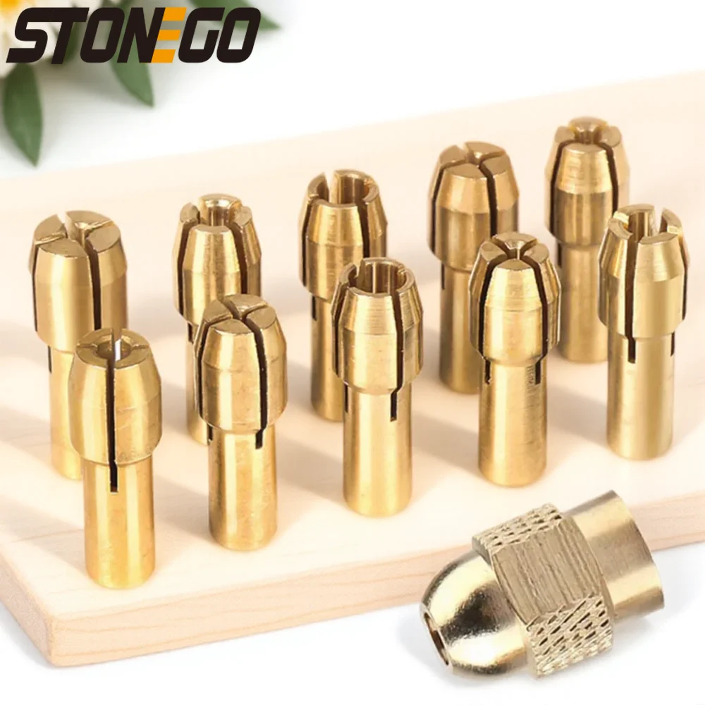 

11 шт., набор электрических шлифовальных патронов для полировки сердечника сверла, гравировальный инструмент, электрическая шлифовальная машина, шлифовальная гайка, аксессуары для электроинструментов