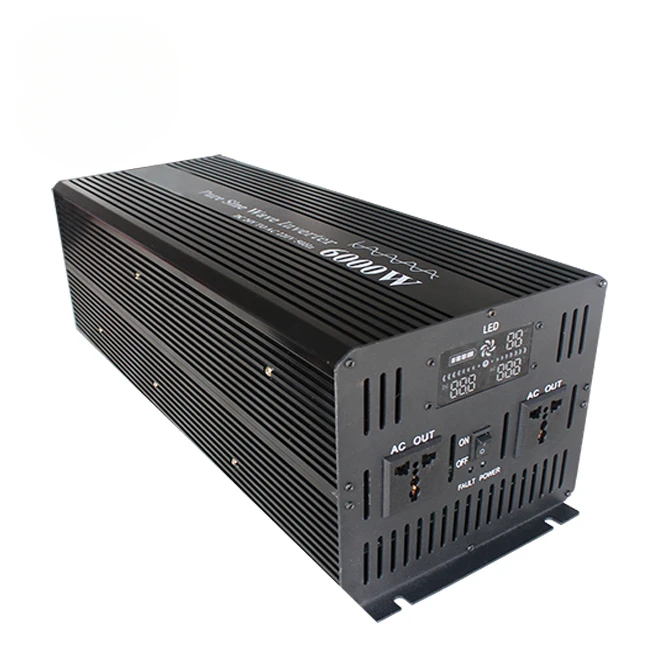 

Off-grid solar inverter 12V 24V 48V 4000W 5000W 6000W 12000W Pure Sine Wave DC to AC power