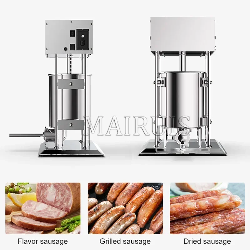Sausage Making Machine Automatic Sausage Stuffer Filling Vertical Meat Processor